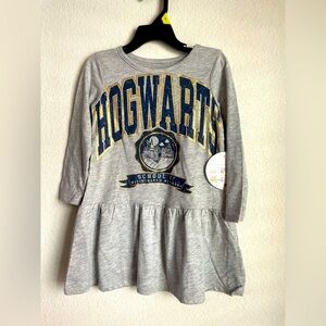 Wizard World of Harry Potter Hogwarts School Gray Kids Casual Dress size 3T